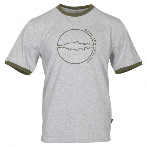 Vision Save T-shirt Grey dans le groupe Habits et chaussures / Habits / T-shirts l\'adresse Sportfiskeprylar.se (V3041-Sr)