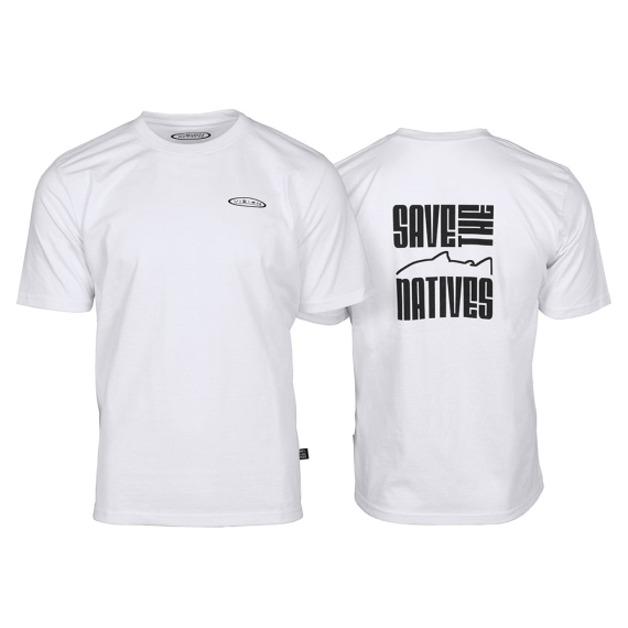 Vision Save T-Shirt White dans le groupe Habits et chaussures / Habits / T-shirts l\'adresse Sportfiskeprylar.se (V3046-Sr)