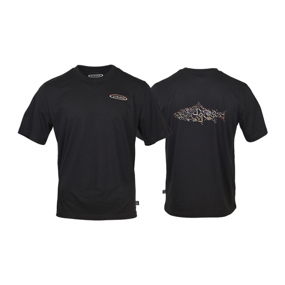 Vision Brown Trout T-shirt Black dans le groupe Habits et chaussures / Vêtements / T-shirts l\'adresse Sportfiskeprylar.se (V3054-Sr)