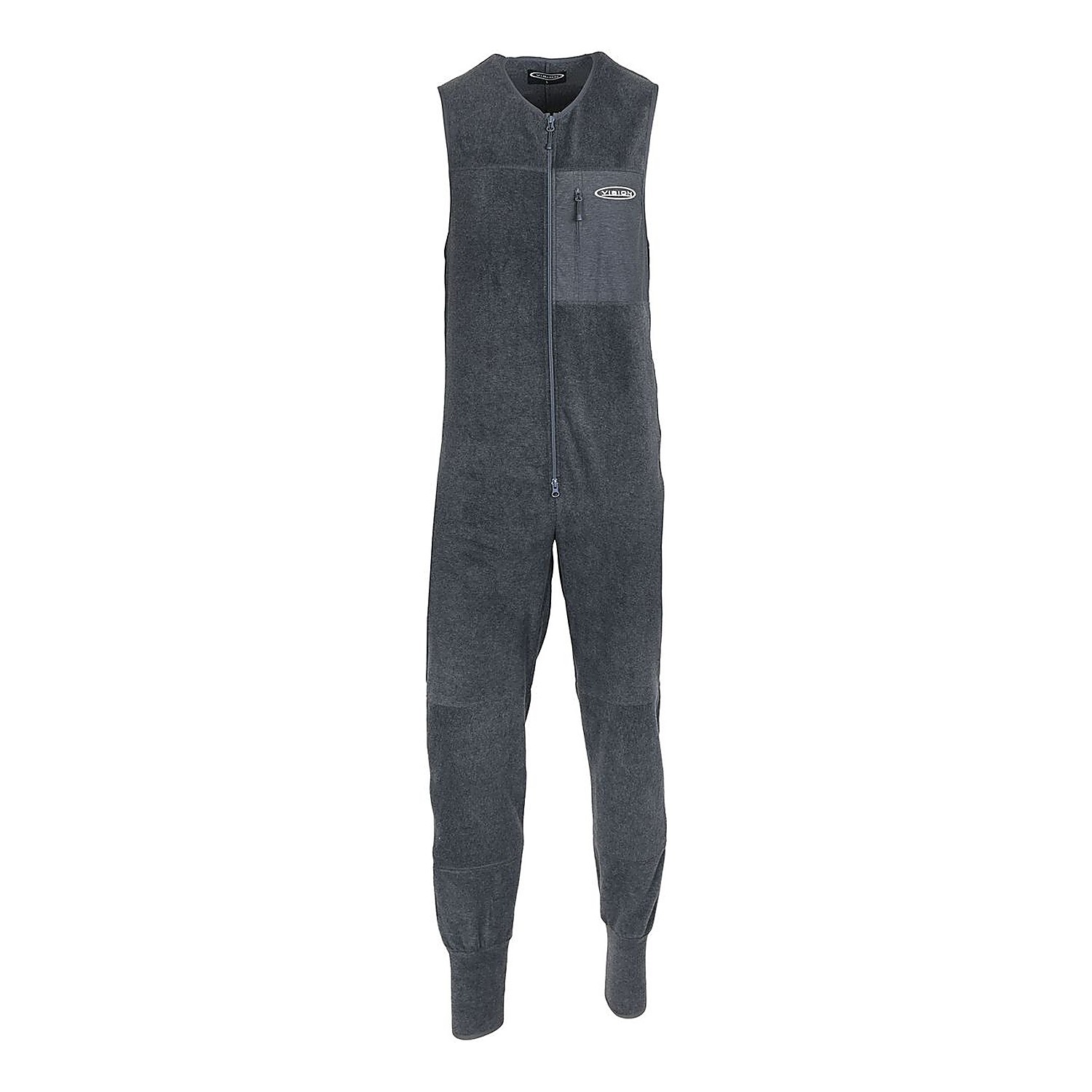 Vision Nalle Fleece Overall Grey dans le groupe Vêtements & Chaussures / Vêtements / Vêtements chauds et sous vêtements / Sous-vêtements set l\'adresse Sportfiskeprylar.se (V5023-Sr)