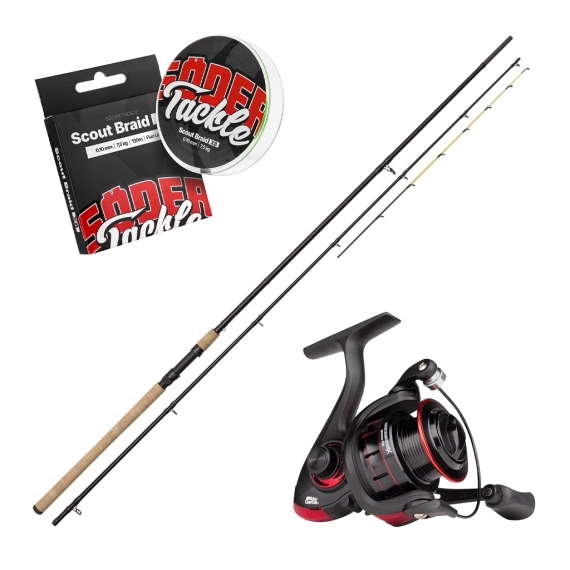 Kinetic Tournament Vättern Lax Combo - 12\'2\'\' XH 20-60g dans le groupe Ensembles de pêche / Ensembles spinning / Ensemble Spinning Poisson noble l\'adresse Sportfiskeprylar.se (VATTERNLANDLAXSET)