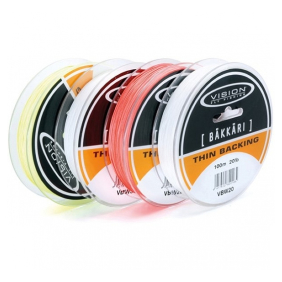 Vision Bäkkäri 150m WHITE 30lb dans le groupe Lignes de pêche / Lignes de pêche à la mouche / Backing l\'adresse Sportfiskeprylar.se (VB15030W)
