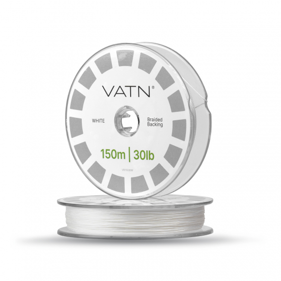 VATN Braided Backing White - 20lb 50m dans le groupe Lignes de pêche / Lignes de pêche à la mouche / Backing l\'adresse Sportfiskeprylar.se (VB5020Wi)