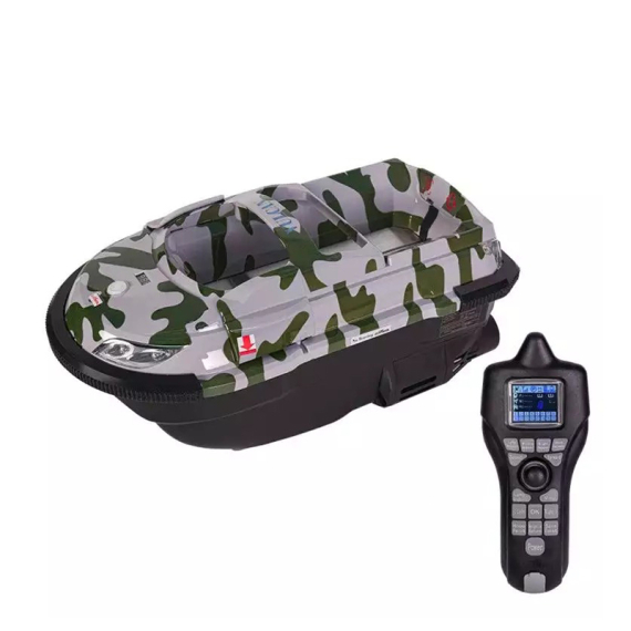 Boatman Vulcan GPS 10aH Camo dans le groupe Techniques de pêche / Pêche des specimens / Bait Boats l\'adresse Sportfiskeprylar.se (VBB-GPSCamo)