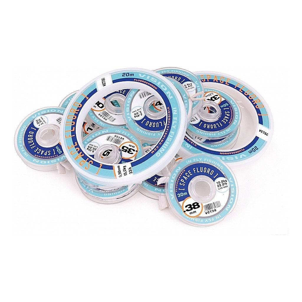 Space Fluoro Tippets dans le groupe Hameçons et terminal tackle / Leaders et Bas de ligne / Bas de ligne / Bas de ligne mouche l\'adresse Sportfiskeprylar.se (VCT0r)