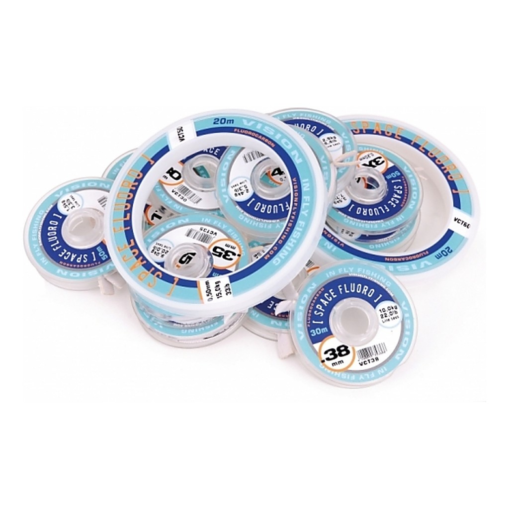 Space Fluoro Tippets, 0,60 - 20m dans le groupe Hameçons et terminal tackle / Leaders et Bas de ligne / Bas de ligne / Bas de ligne mouche l\'adresse Sportfiskeprylar.se (VCT60)