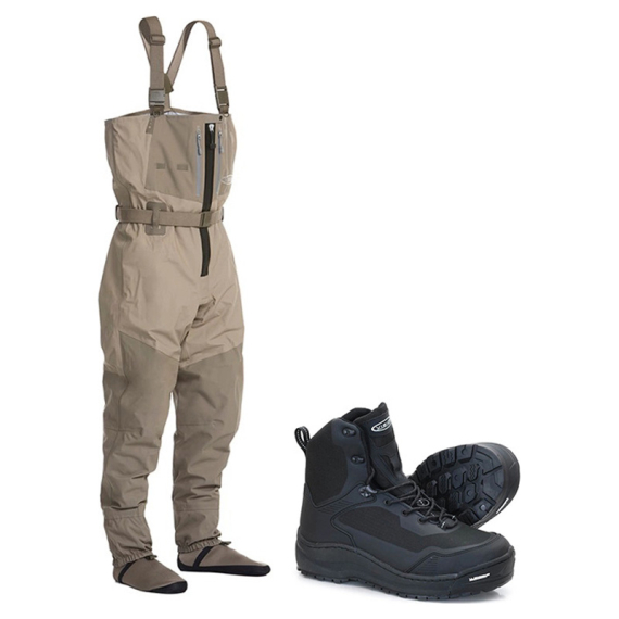 Vision Koski Zip & Musta Michelin Vadarset dans le groupe Habits et chaussures / Waders et équipement de wading / Kits wading l\'adresse Sportfiskeprylar.se (VISIONKOSKIZIPMUSTA)