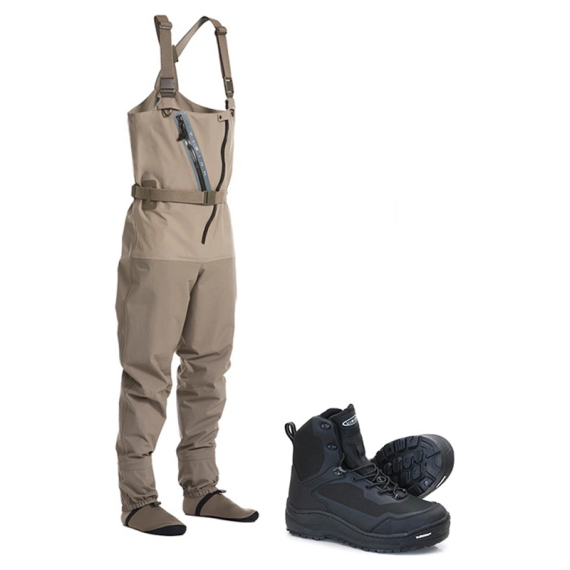 Vision Scout Zip & Musta Michelin Vadarset dans le groupe Habits et chaussures / Waders et équipement de wading / Kits wading l\'adresse Sportfiskeprylar.se (VISIONSCOUTZIPMUSTA)
