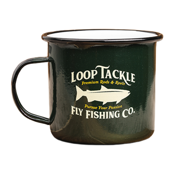 Loop Vintage Mug - Green dans le groupe Loisirs en plein air / Cuisines camping et ustensiles / Tasses et mugs l\'adresse Sportfiskeprylar.se (VMG)