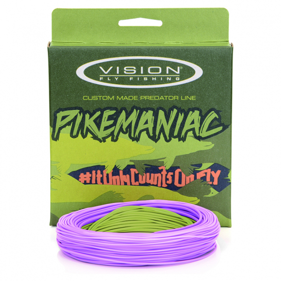 Vision Pikemaniac WF dans le groupe Lignes de pêche / Lignes de pêche à la mouche / Soies une main l\'adresse Sportfiskeprylar.se (VPM8SIr)