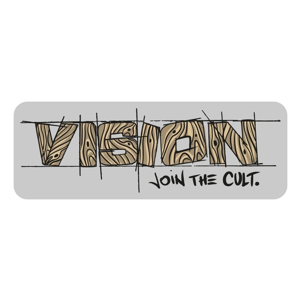 Vision Join the cult sticker 150mm dans le groupe Autre / Autocollants l\'adresse Sportfiskeprylar.se (VS6)