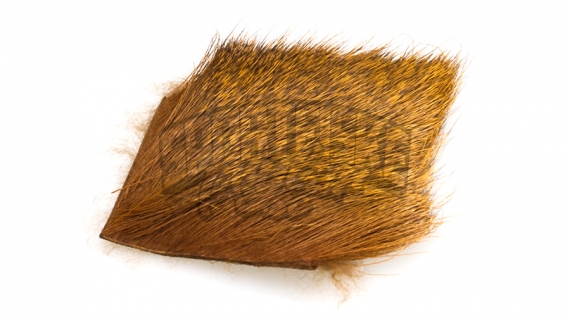 Deer Body Hair - Golden Brown dans le groupe Hameçons et terminal tackle / Fabrication mouche / Matériel fabrication mouche / Matériel poils / Poils de cerf l\'adresse Sportfiskeprylar.se (W-DBH050)