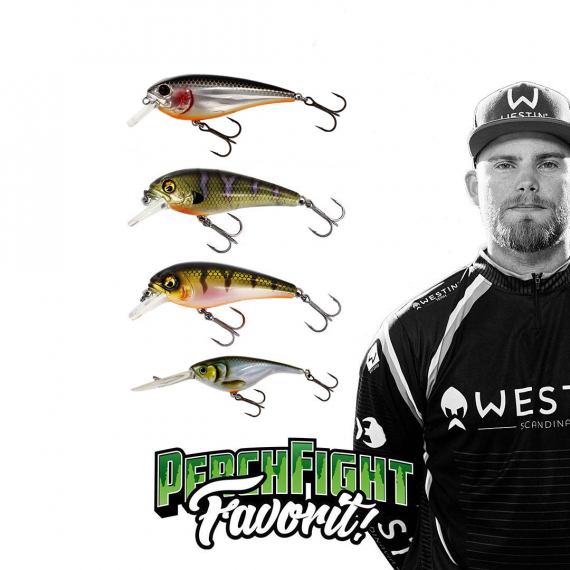 Team Westin Dannes PerchFight Favoriter Hårdbete dans le groupe Leurre de la peche / Kits leurres / Kits leurres perche l\'adresse Sportfiskeprylar.se (W-DPFF2)