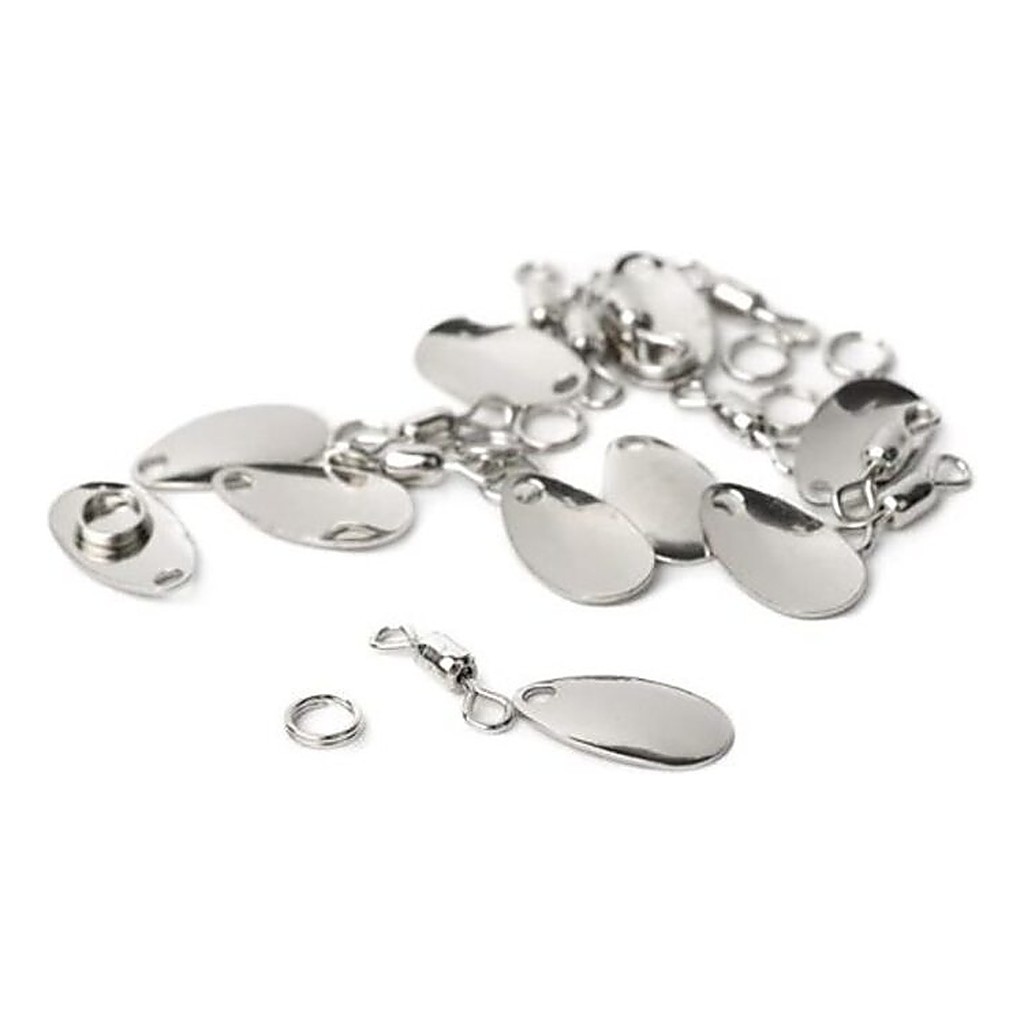 Wapsi Fly Spinner Blades, 0 Nickel (10-pack) dans le groupe Hameçons et terminal tackle / Accessoires montages / Autres accessoires rig l\'adresse Sportfiskeprylar.se (W-FSB1255)
