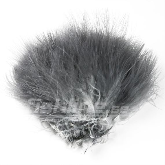 Marabou Strung - Shad Gray dans le groupe Hameçons et terminal tackle / Fabrication mouche / Matériel de montage de mouches / Plumes et capes / Autres plumes l\'adresse Sportfiskeprylar.se (W-MB137)