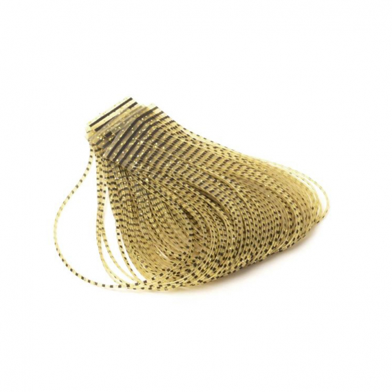 Sili Legs - perfectly barred - Amber dans le groupe Hameçons et terminal tackle / Fabrication mouche / Matériel de montage de mouches / Autres matériaux synthétiques l\'adresse Sportfiskeprylar.se (W-SF120)