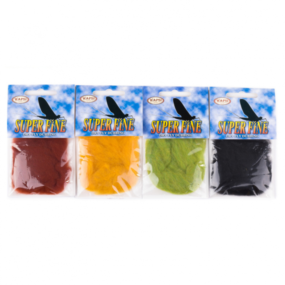 Super Fine Dubbing dans le groupe Hameçons et terminal tackle / Fabrication mouche / Matériel de montage de mouches / Dubbing l\'adresse Sportfiskeprylar.se (W-SFD001r)