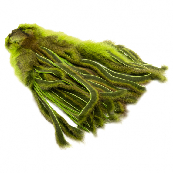 Pine Squirrel Skin Zonked - Chartreuse dans le groupe Hameçons et terminal tackle / Fabrication mouche / Matériel de montage de mouches / Matériel poils / écureuil l\'adresse Sportfiskeprylar.se (W-SS3509)
