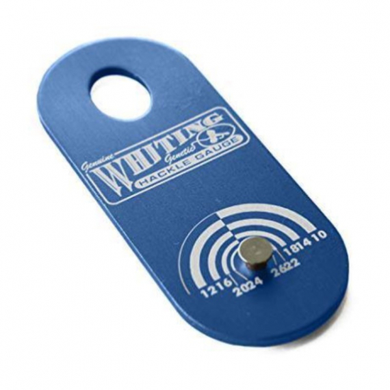 Whiting W-100 Hackle Gauge dans le groupe Hameçons et terminal tackle / Fabrication mouche / Outils fabrication mouche / Pince hackle l\'adresse Sportfiskeprylar.se (W100Br)