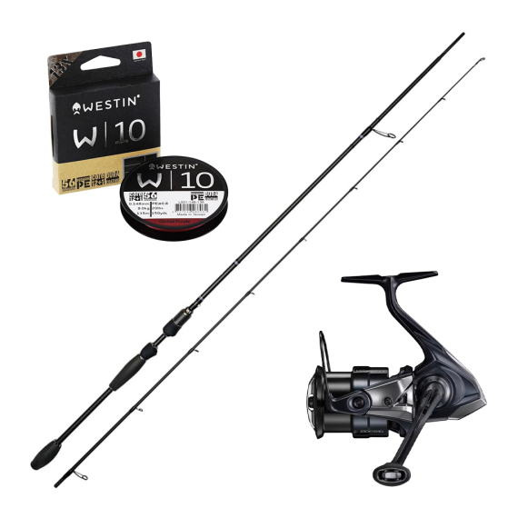 Westin W10 Finesse T&C & Vanquish FA Competition Edition Combo dans le groupe Ensembles de pêche / Ensembles spinning / Ensemble Spinning Perche l\'adresse Sportfiskeprylar.se (W10FINESSETCCOMBO)