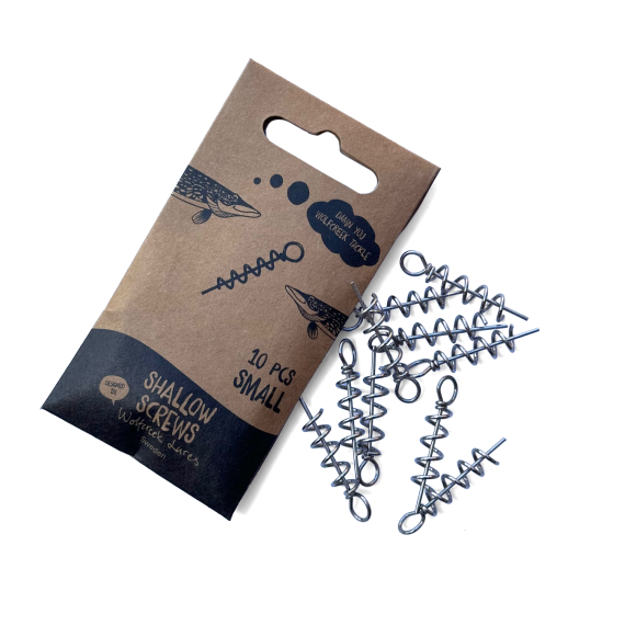 Wolfcreek Lures Shallow Screw dans le groupe Hameçons et terminal tackle / Vis leurres souples l\'adresse Sportfiskeprylar.se (WCL-TT-SHALLOWSCREW-Lr)
