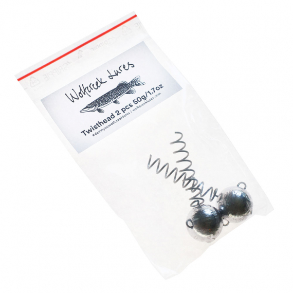 Wolfcreek Lures Twisthead (2-Pack) dans le groupe Hameçons et terminal tackle / Têtes plombées l\'adresse Sportfiskeprylar.se (WCL-TWST-7r)