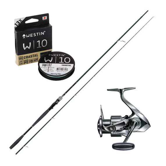 Westin W10 Spin 2nd 9\'2\'\' 5-25g & Stella Seatrout Combo dans le groupe Ensembles de pêche / Ensembles spinning / Ensemble Spinning Truite de Mer l\'adresse Sportfiskeprylar.se (WESTINW10STELLACOMBO)
