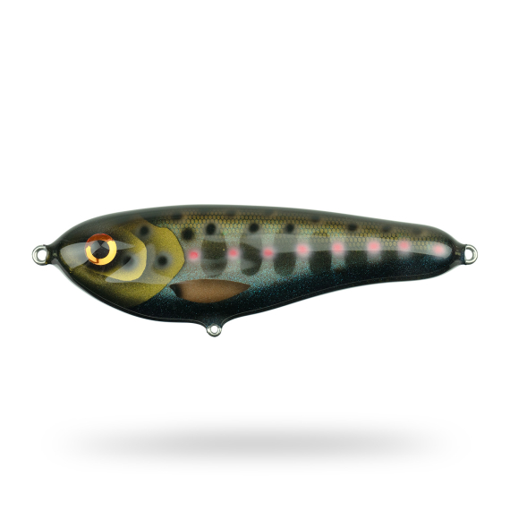Wolfcreek The Wolf 17cm, 105g - Black Smolt UV dans le groupe Leurre de la peche / Leures fait main / Jerkbaits fait main l\'adresse Sportfiskeprylar.se (WOLFCR176)
