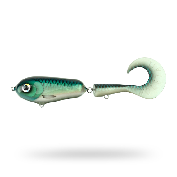 Wolfcreek Wolftail Shallow 23cm, 90g - Baltic Herring dans le groupe Leurre de la peche / Leures fait main / Tailbaits fait main l\'adresse Sportfiskeprylar.se (WOLFTAILCR173)