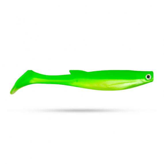 Scout Shad 9cm (5-pack) - Lime Shad dans le groupe Leurre de la peche / Leurre souple / Jigs pour perches et pour sandres l\'adresse Sportfiskeprylar.se (Z-STSS9-9)