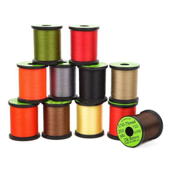 UNI 8/0 Waxed 200yds dans le groupe Hameçons et terminal tackle / Fabrication mouche / Matériel de montage de mouches / Fil pour mouches l\'adresse Sportfiskeprylar.se (Z82WBLr)