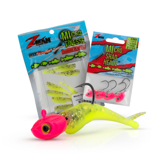 Z-man Micro Graph ShadZ & HeadZ Bundle dans le groupe Leurre de la peche / Kits leurres / Kits leurres perche l\'adresse Sportfiskeprylar.se (ZMANMICROGRAPHSHADZ)