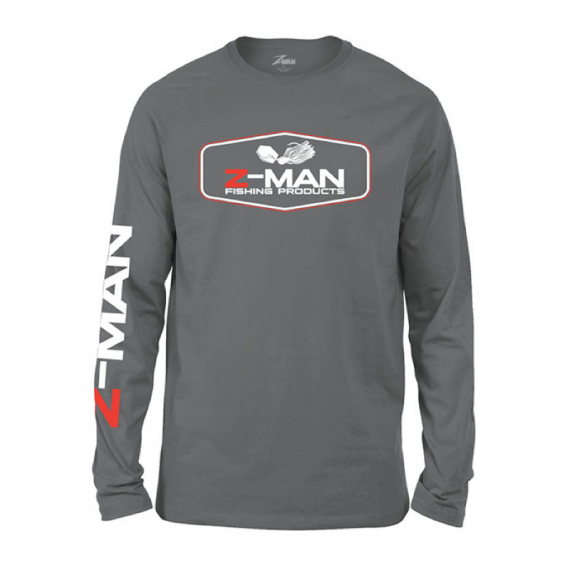 Z-Man Chatterbait Tech Shirtz Charcoal dans le groupe Habits et chaussures / Habits / Sweats / T-shirts manches longues l\'adresse Sportfiskeprylar.se (ZMT-C-Lr)
