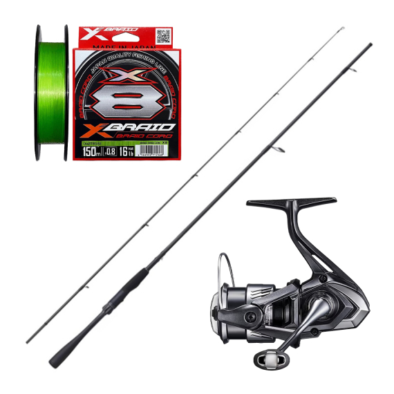 Shimano Zodias & Miravel Spinning Combo 7\' 5-15g dans le groupe Ensembles de pêche / Ensembles spinning / Ensemble Spinning Perche l\'adresse Sportfiskeprylar.se (ZODIAS26MIRAVELSET)
