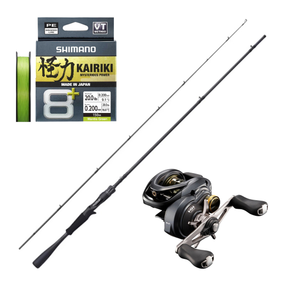 Shimano Zodias BFS Casting Combo 6\'4\'\'3,5-10g dans le groupe Ensembles de pêche / Ensemble casting / Ensemble Casting Perche l\'adresse Sportfiskeprylar.se (ZODIASBFSCOMBO)