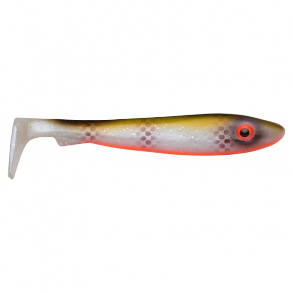 SvartZonker McRubber 21cm - Tigergösen dans le groupe Leurre de la peche / Leurre souple / Jigs à brochets l\'adresse Sportfiskeprylar.se (ZS100415)