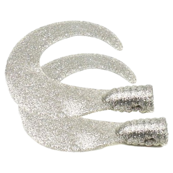 SvartZonker Big Tail (2-pack) - Silverglitter dans le groupe Leurre de la peche / Leurre souple / Tails de rechange l\'adresse Sportfiskeprylar.se (ZS101106)