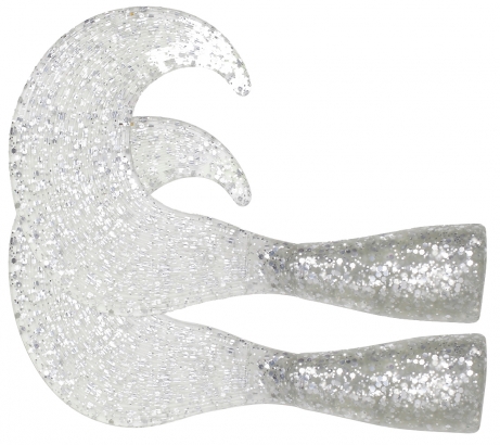 Sparetail Zonker Tail, 2-pack (silver) dans le groupe Leurre de la peche / Leurre souple / Tails de rechange l\'adresse Sportfiskeprylar.se (ZS101406)