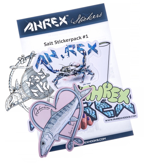 Ahrex Salt Sticker Pack #1 dans le groupe Autre / Autocollants l\'adresse Sportfiskeprylar.se (asa01)