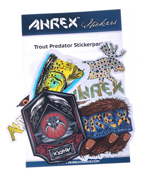 Trout Predator Sticker Pack #1 dans le groupe Autre / Autocollants l\'adresse Sportfiskeprylar.se (atp01)