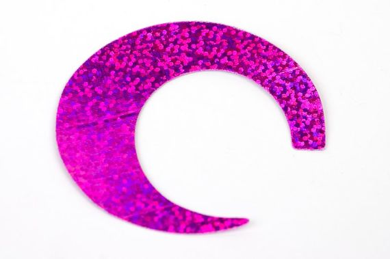 JumboWiggle Tails Wide - Holographic Pink dans le groupe Hameçons et terminal tackle / Fabrication mouche / Matériel fabrication mouche / Tails l\'adresse Sportfiskeprylar.se (f-wt0814)