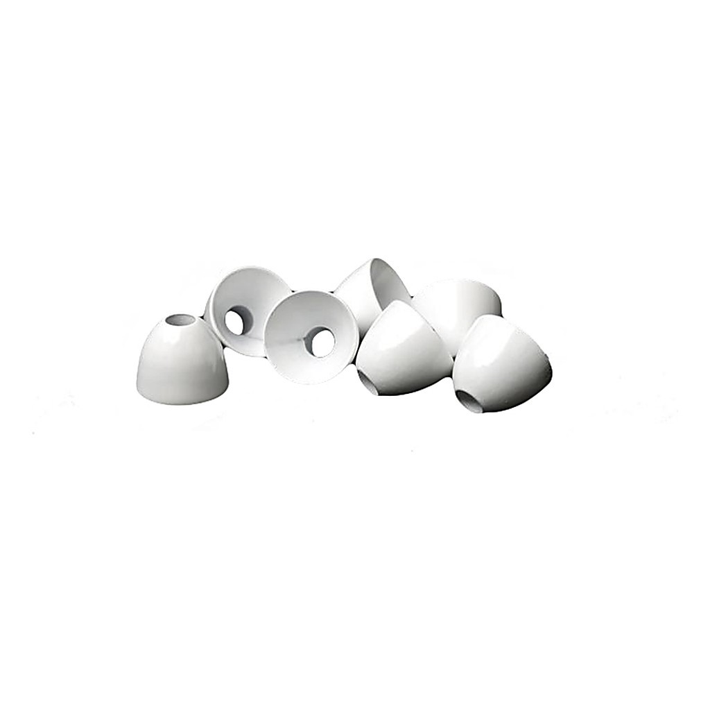XXL Cone Head with eyes, 2,2g White. dans le groupe Hameçons et terminal tackle / Fabrication mouche / Matériel de montage de mouches / Cones l\'adresse Sportfiskeprylar.se (fd-c1503)