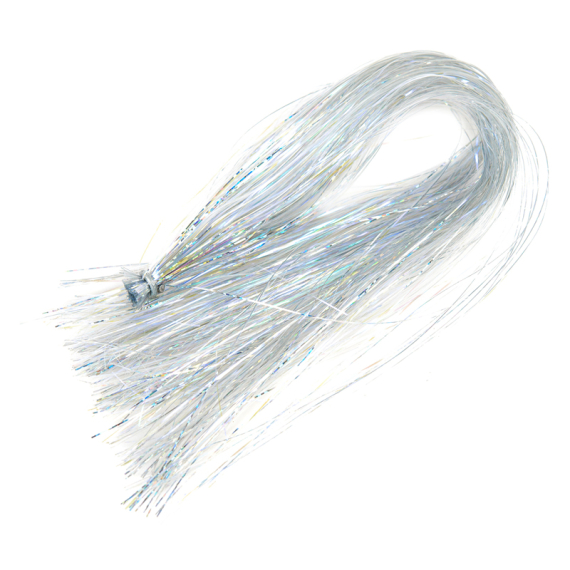 Flashabou holografisk, holografisk silver ice dans le groupe Hameçons et terminal tackle / Fabrication mouche / Matériel de montage de mouches / Flash et syntétiques l\'adresse Sportfiskeprylar.se (h6990)