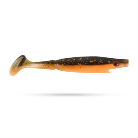 Piglet Shad, 10cm, 7g (6-pack) - Black Pumpkin