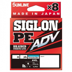 Sunline Siglon PE ADV (x8) 150m Turquoise Blue - 0,242mm