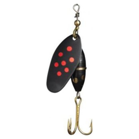 Black/Red/Dotted