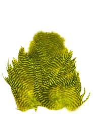 Grizzly dyed Fl. Yellow Chartreuse