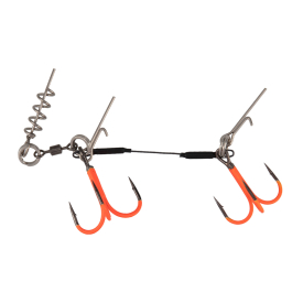 UV - 25kg - Treble Hook 1/0 , 10