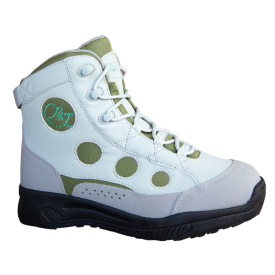 Miss Mayfly MOXIE Women's Wading Boot, Rubber Sole- Sage - 11 / 42