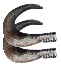 SvartZonker Big Tail (2-pack) - C17 Black/Silver